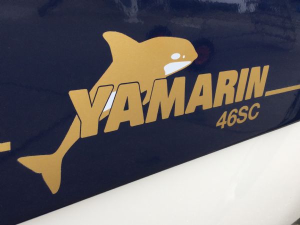 1479 - yamarin 46sc day boat with yamaha f60 engine and trailer - yamarin logo_l